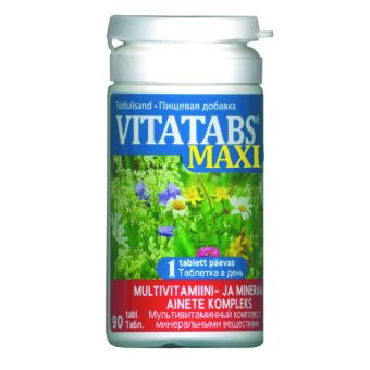 Vitatabs Maxi multivitamiini tabletid N90