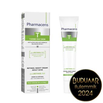 Pharmaceris T Pure-Retinol öökreem 40 ml