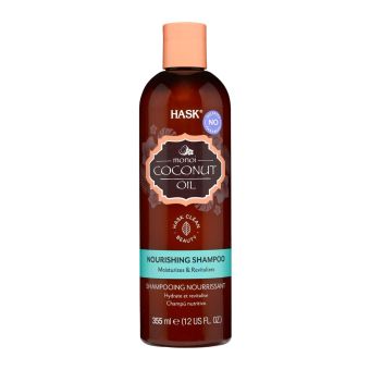 Hask Monoi and coconut shampoo - Monoi ja kookose toitev šampoon 355 ml