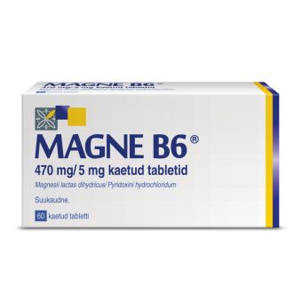 MAGNE B6 KAETUD TBL 5MG+470MG N60