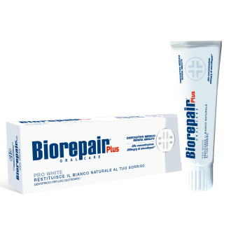 Biorepair Plus Pro White отбеливающая зубная паста 75 мл