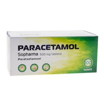 Paracetamol Sopharma 500MG N100
