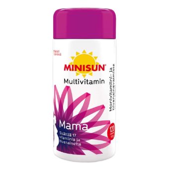 Minisun Mama multivitamiin tbl N120