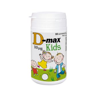 D-Max Kids tabletid 10MCG N90