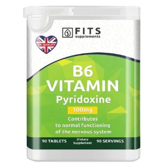 FITS B6-Vitamiin püridoksiin 100 mg N90