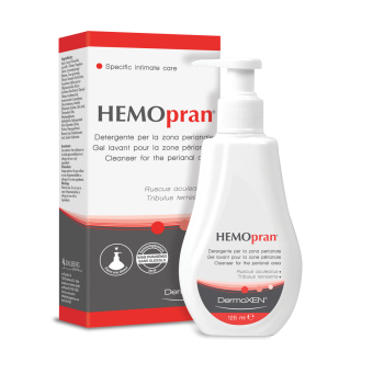 Dermoxen Hemopran perianaalpiirkonna puhastusgeel, 1 tk. 125 ml+pumppudel