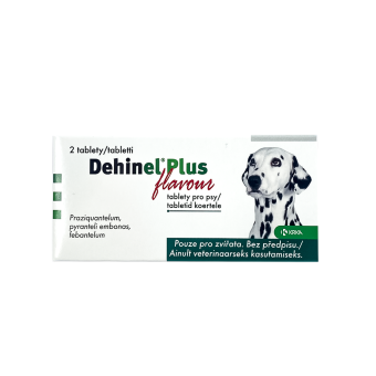 Dehinel Plus Flavour таблетки для собак от глистов 50MG+150MG+144MG N2