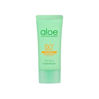 Holika Holika Aloe Soothing Essence Waterproof Sun Cream SPF50+ N1 70 мл
