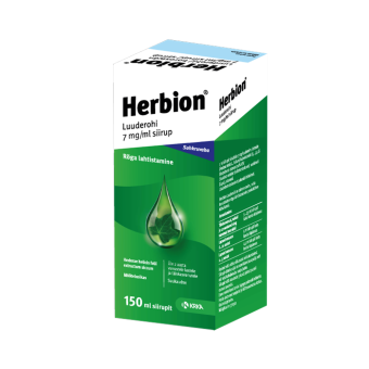 Herbion Luuderohi siirup 7MG/ML N1 150 мл