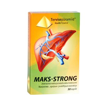 Tervisepüramiid Maks-Strong kapslid N30