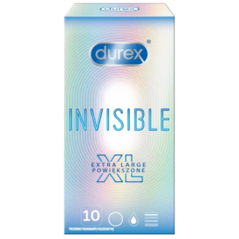 Durex Invisible kondoomid XL N10