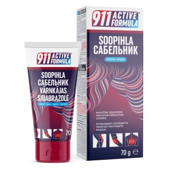 911 Active Formula Soopihla Kreem (Sabelnik) 70 g