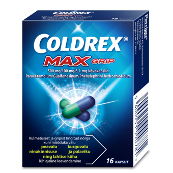Coldrex Maxigrip kõvakapsel 500MG+100MG+6.1MG N16