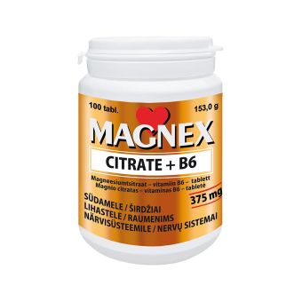 Magnex Citrate + B6 tabletid N100