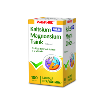 WALMARK KALTSIUM MAGNEESIUM TSINK FORTE N100