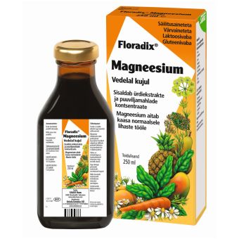 Salus Floradix magneesiumi-ürdisiirup 250 ml