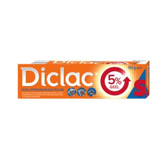 DICLAC 5% GEEL 50MG 50 g