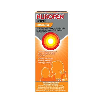 Nurofen Forte Orange 40MG N1 100 мл