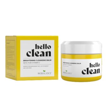 Bio Balance Hello Clean Brightening Cleansing Balm kirgastav puhastuspalsam C-vitamiiniga 100 мл