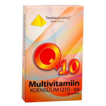 Tervisepüramiid multivitamiin koensüüm Q10 N30