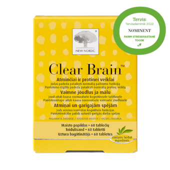 New Nordic Clear Brain tabletid N60