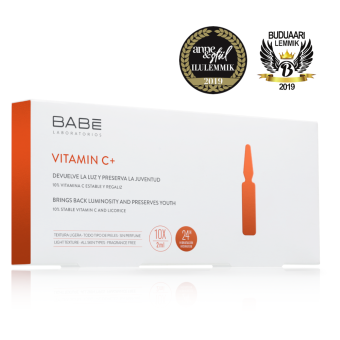 Babe Vitamin C+ sära andvad ampullid N10 2 мл