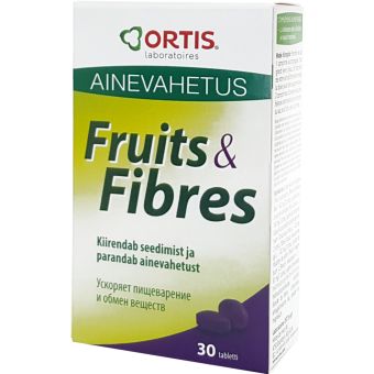 Teholaxa Fruits & Fibres tabletid N30