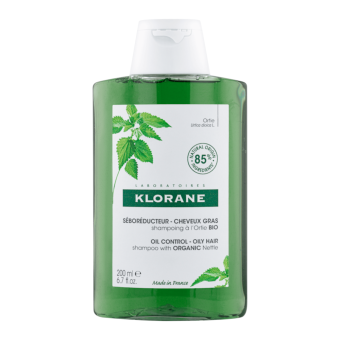 Klorane nõgese šampoon rasustele juustele 200 ml