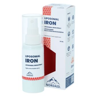 Nordaid Liposomal Iron - lipsoomne raua sprei 30 ml
