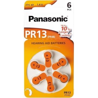 Panasonic kuuldeaparaadi patarei PR13L N6