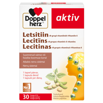 Doppelherz Aktiv Letsitiin tabletid 500MG N30