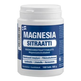 Magnesia Sitraatti 300 magneesiumi tabletid N160