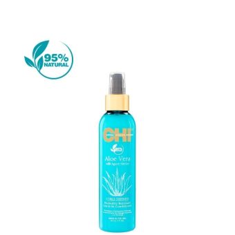 CHI Aloe Vera with Agave Nectar Humidity Resistant несмываемый кондиционер для волнистых и вьющихся волос 177 мл