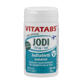 Vitatabs Jodi joodi tabletid N120