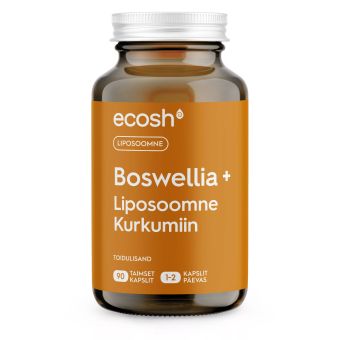 Ecosh Boswellia + liposoomne kurkumiin valu vastu N90