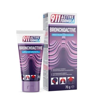 911 Active Formula Bronchoactive kreem-palsam 70 g