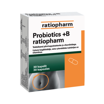 Probiotics +B Ratiopharm kapslid 390MG N30