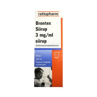 BRONTEX SIIRUP 3MG/ML 100 ml