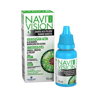 Navi Vision Plus Irritated Eyes silmatilgad ärritunud silmadele 15 ml