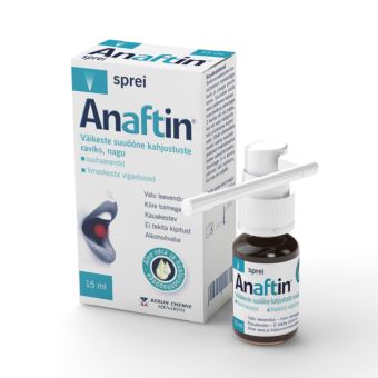 Anaftin suuõõne sprei 15 ml