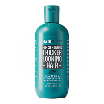 Hairburst meeste 2-in-1 šampoon ja palsam 350 ml