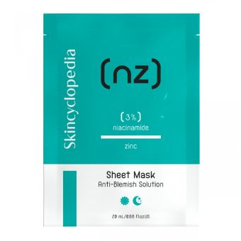 Skincyclopedia aknevastane puhastav kangasmask niatsiinamiidiga 20 ml